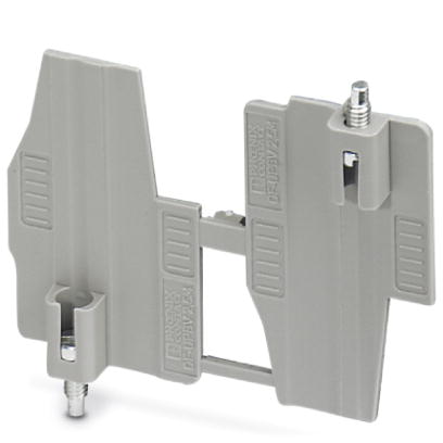 Phoenix Contact Flange cover; Length: 45.7mm; Width: 4.5mm; Height: 32mm; Color: Gray